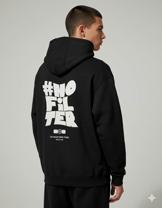 #NO FILTER Oversize hoodie