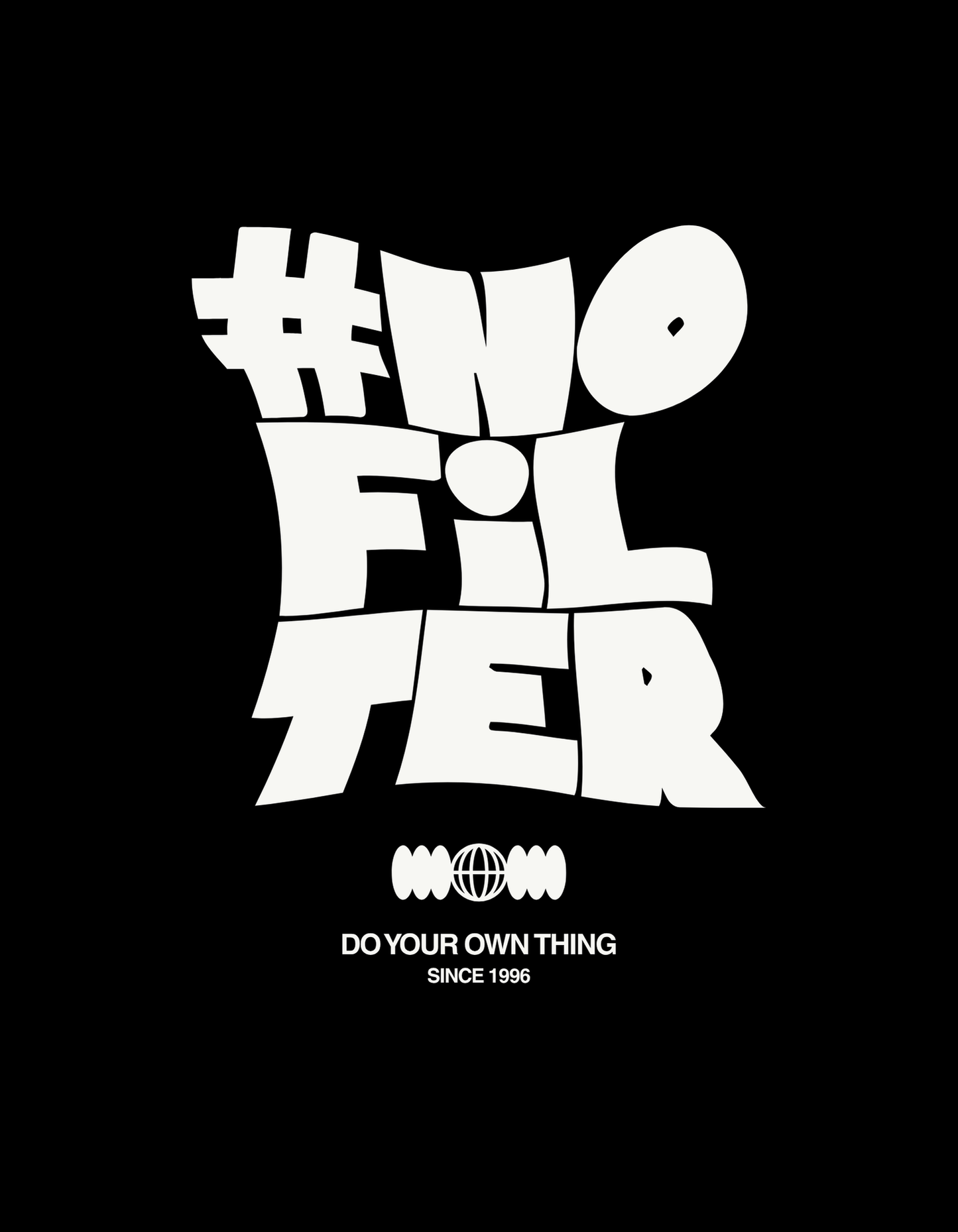 #NO FILTER Oversize hoodie