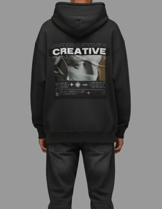 CREATIVE Oversized Hoodie