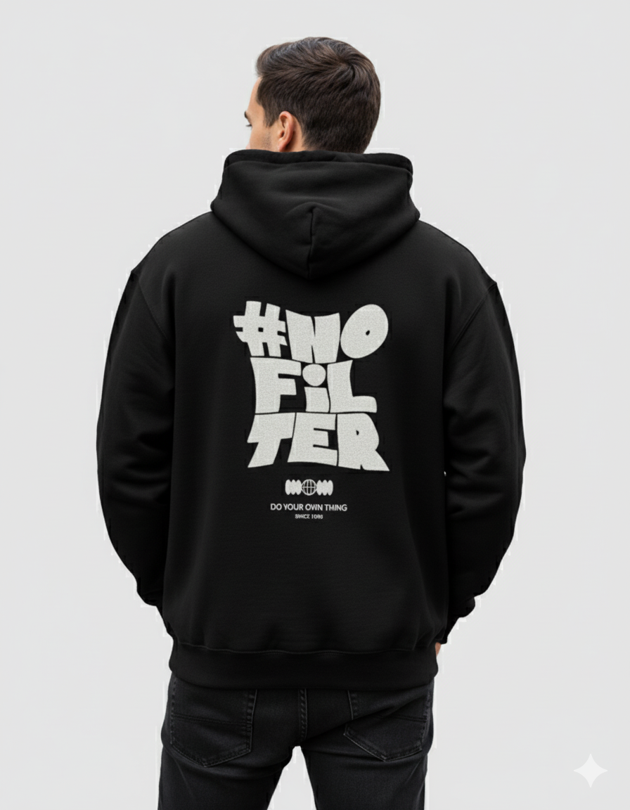 #NO FILTER Oversize hoodie